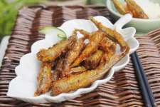 Cá bống suối chiên, mắm me